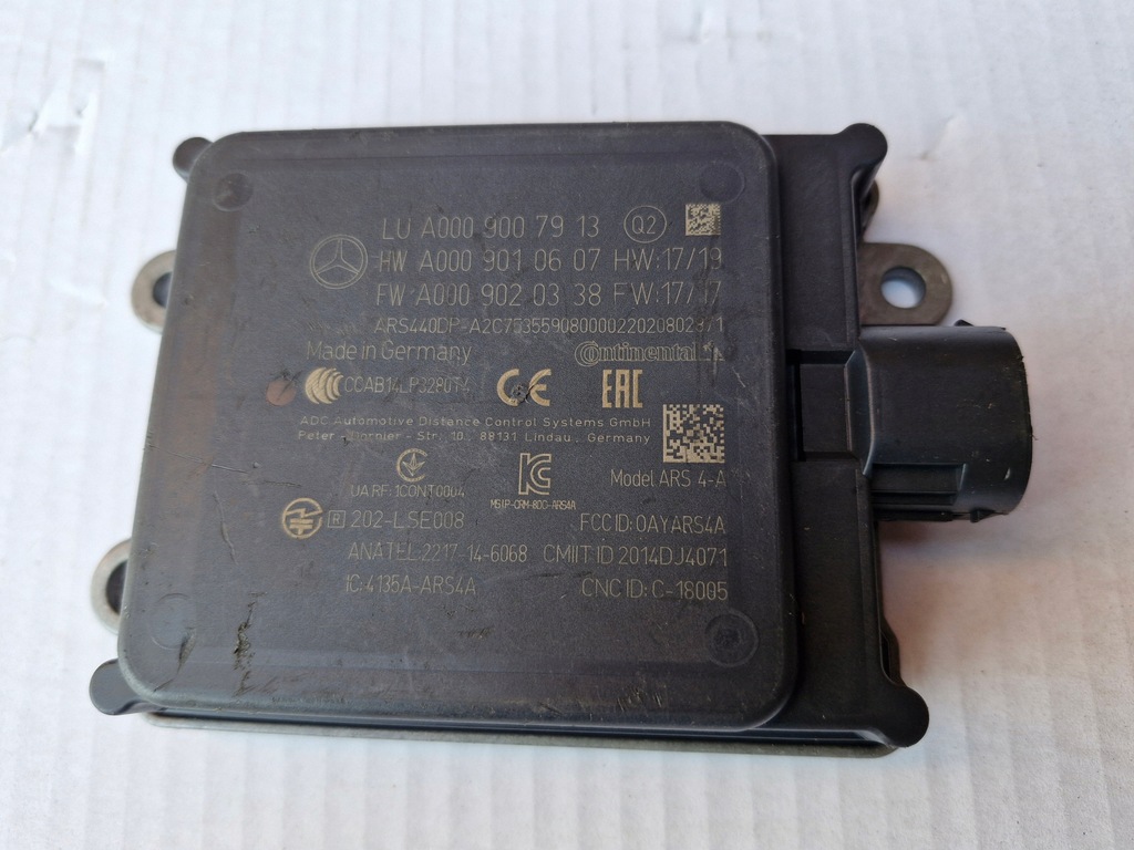 фото №7, Радар distronic датчик mercedes w213 a0009007913