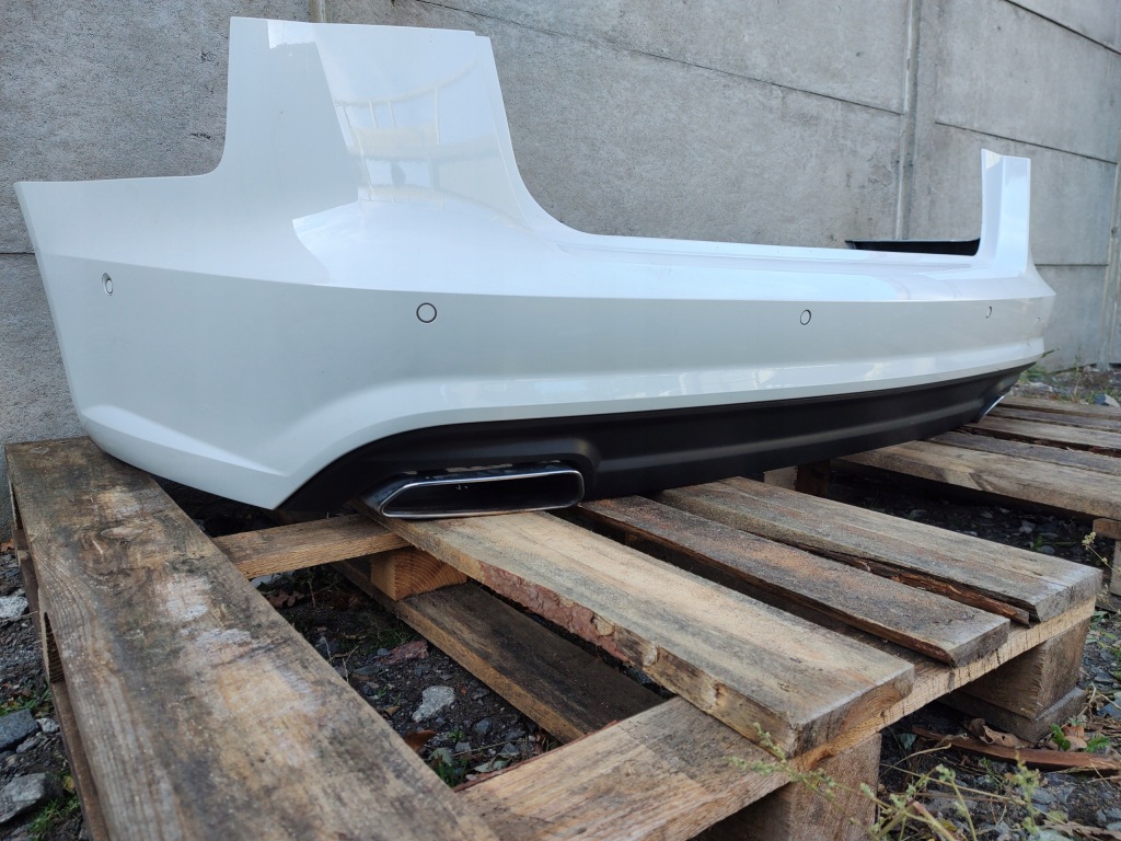 Audi a6 c7 lift 2017 combi бампер задний kompletny ls9r Недорого