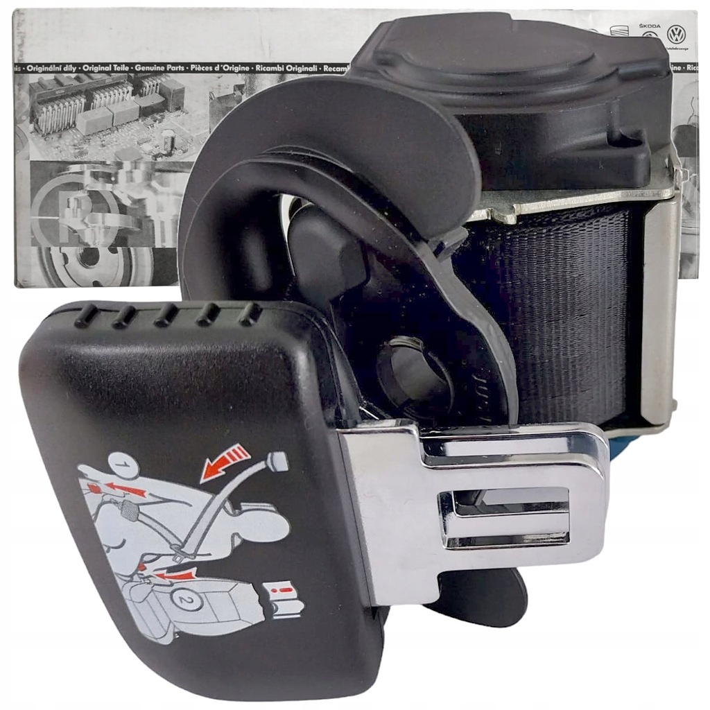 фото №1, Новий оригінальний pas безпеки seat alhambra vw sharan 7n0857812 raa