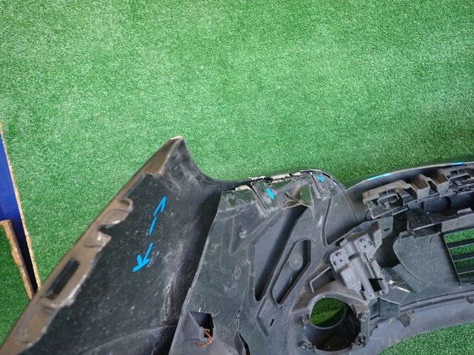 фото №16, Renault megane iii 08-12 бампер передний перед