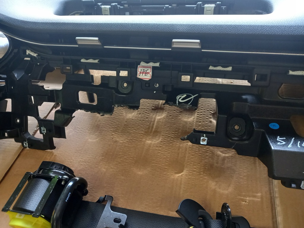 фото №6, Консоль приборная панель 3x подушка безопасности 4 ремни genesis gv70