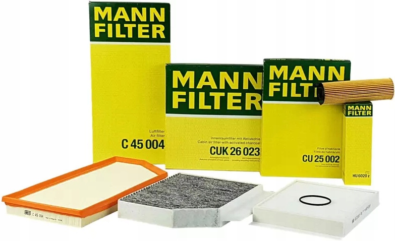 фото №1, Mann набір фільтрів mercedes cls c257 400d