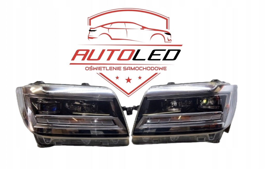 фото №1, Vw crafter лампи full led + адаптери з лампа h7 na лампи full led