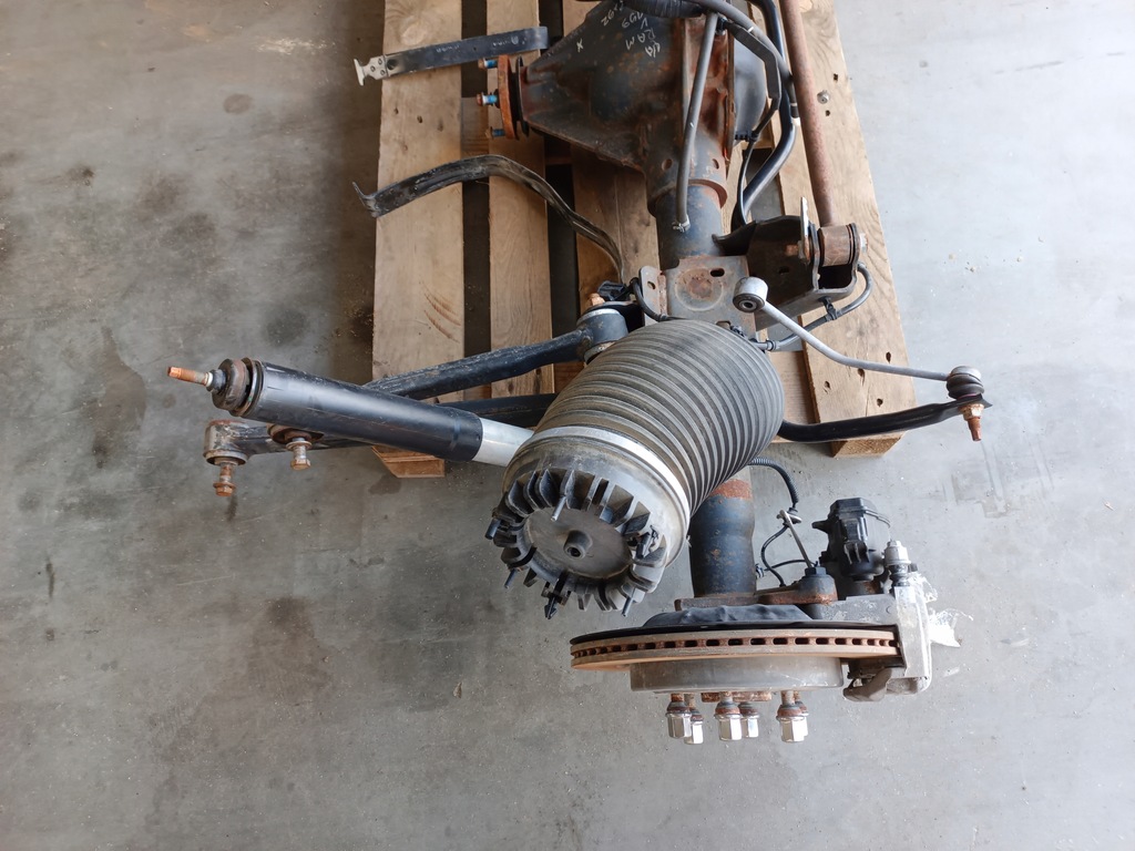 фото №10, Ram v 19- подвеска амортизатор мост пневматика комплект задняя usa 3.92