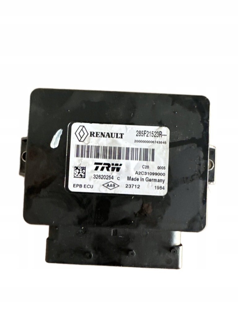 фото №1, Модуль тормоза ручного scenic iii 3 285f21523r