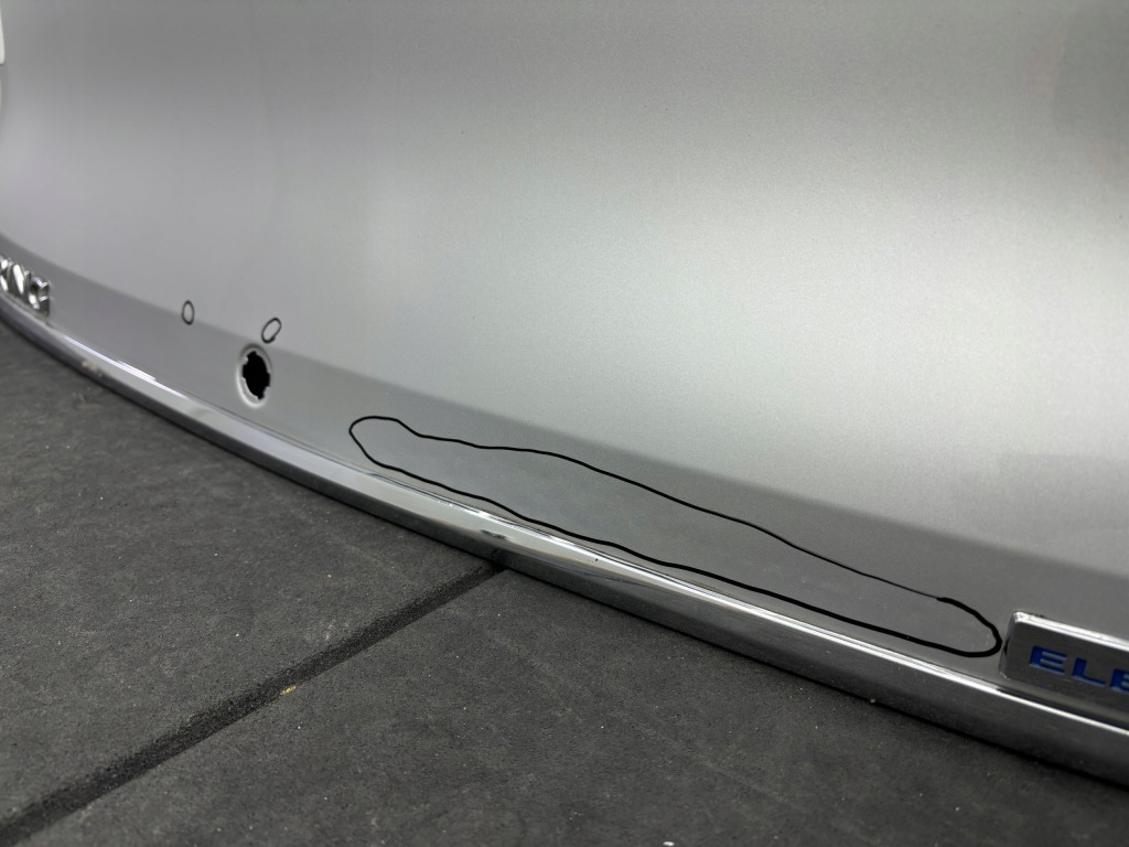 Dacia spring кришка багажника багажника задній задня Зі Шроту