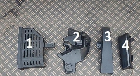 фото №1, Mitsubishi lancer x защита молдинг