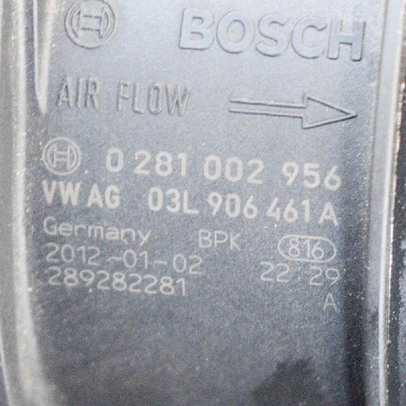 фото №6, Volkswagen passat cc витратомір масовий повітря 2.0 tdi 103kw 03l90646