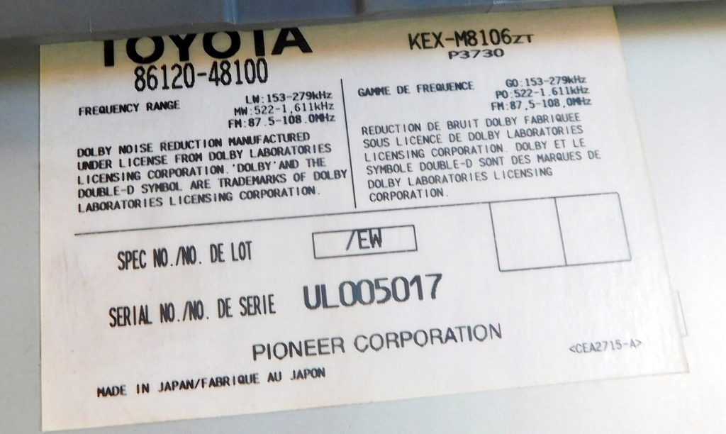 фото №4, Lexus rx 300 2001r 4x4 aut радіо панель обдув 84010-48060 86120-48100