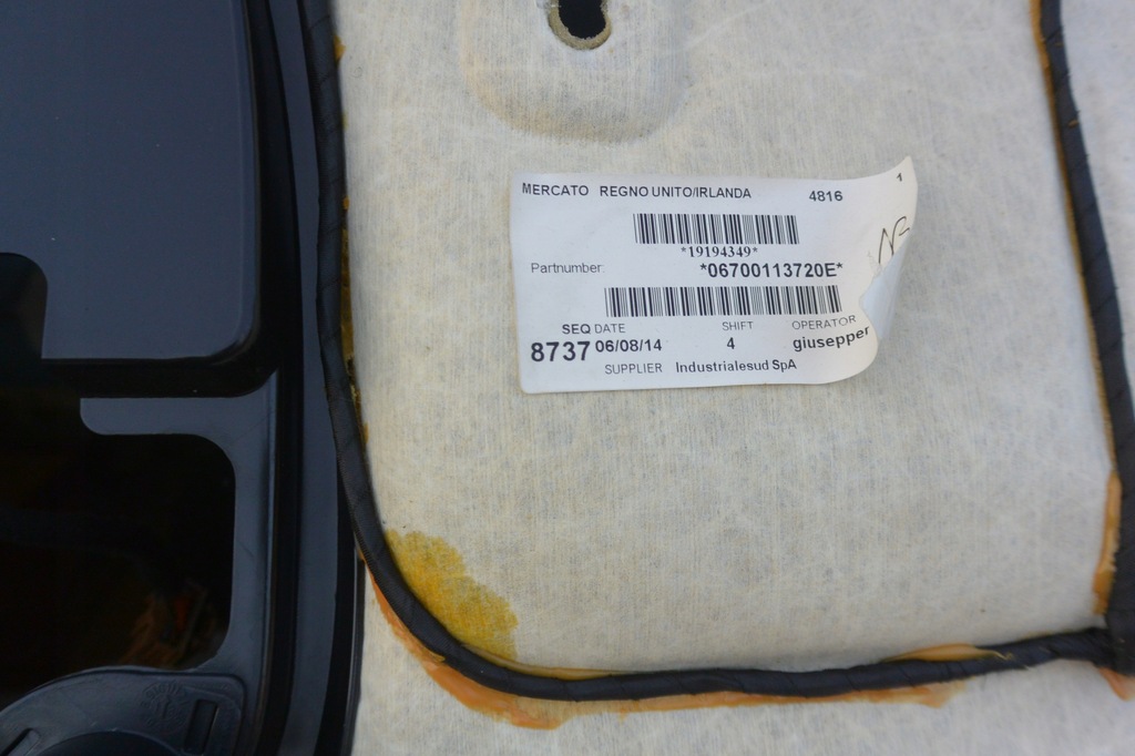 фото №15, Maserati quattroporte стеля czarna alcantara