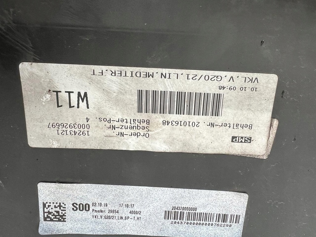 фото №11, Бампер перед bmw 3 g20 g21 sport line 19-