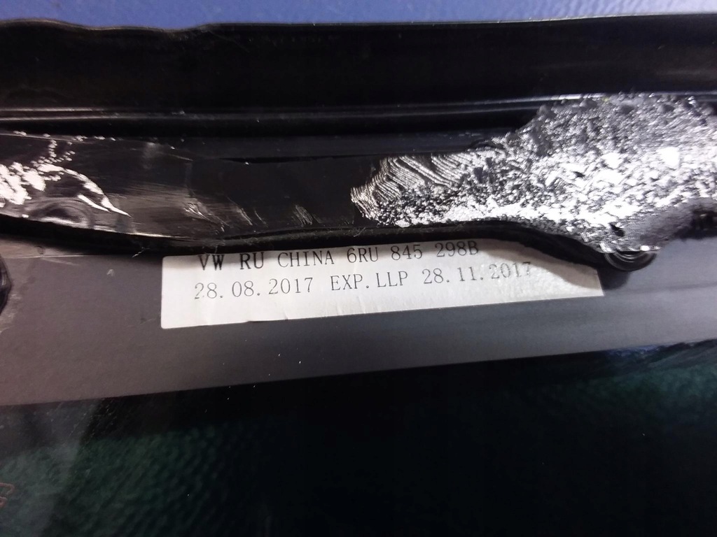 фото №4, Vw polo v 6r sedan стекло кузовная задняя правая 16