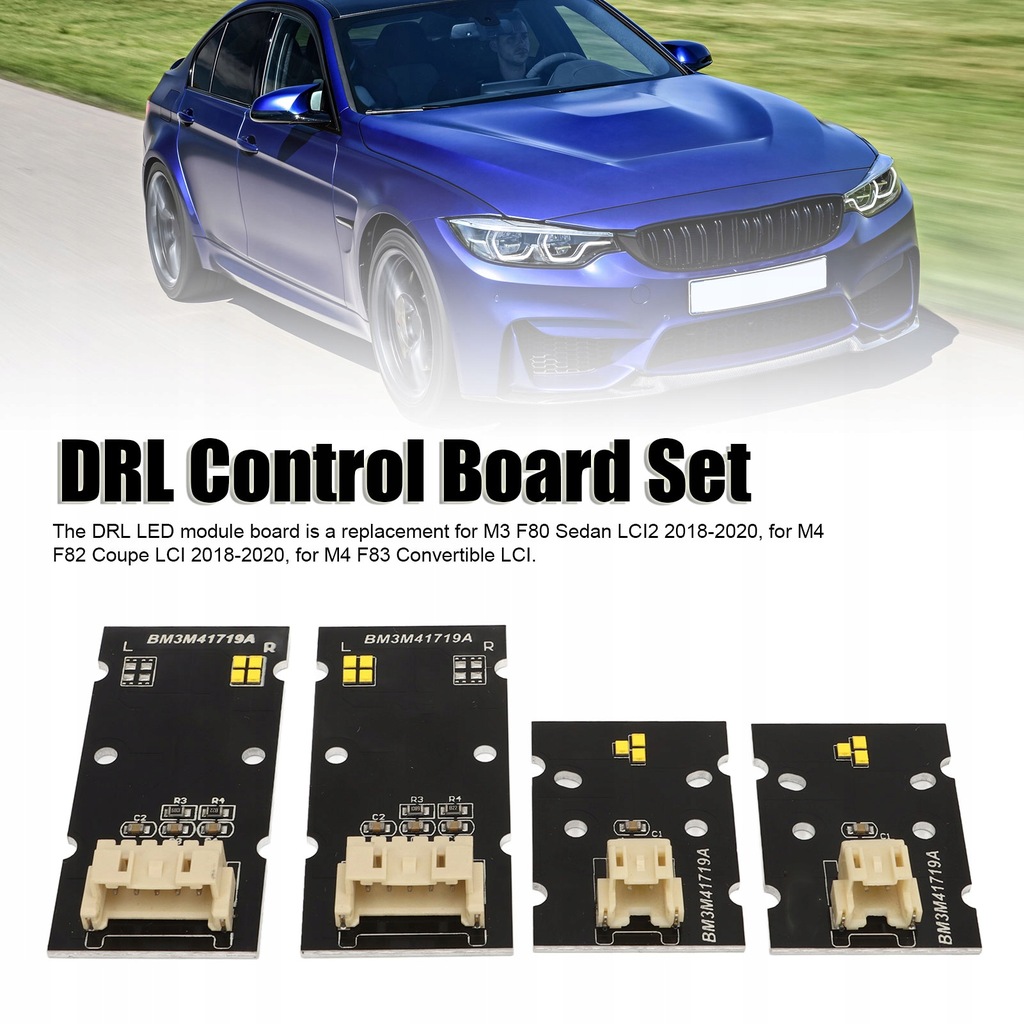 фото №15, Набір płytek модулів led csl żółtych drl do адаптивних фари led