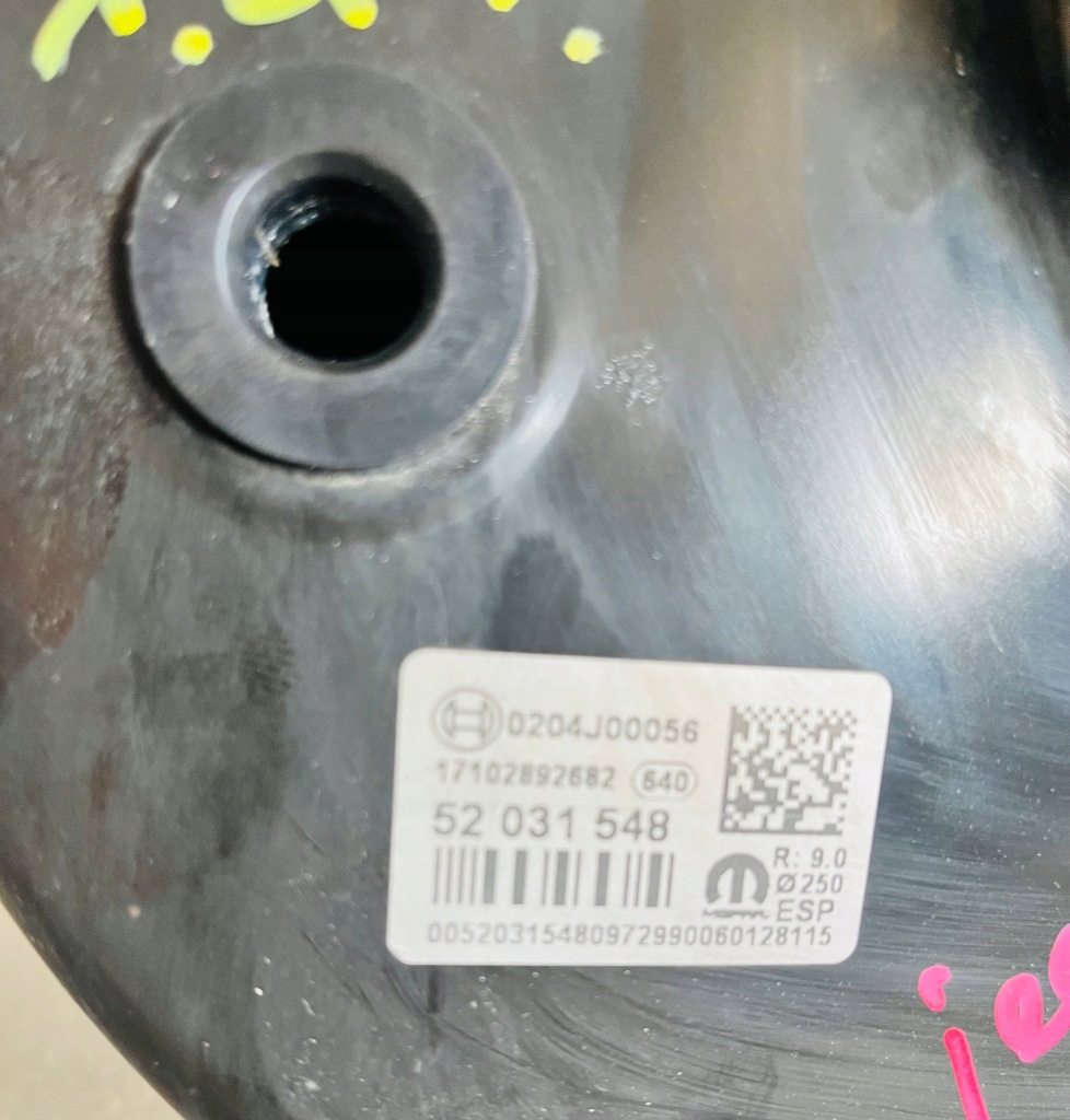 фото №3, Jeep renegade 15r. підсилювач гальм гальмівні 52031548