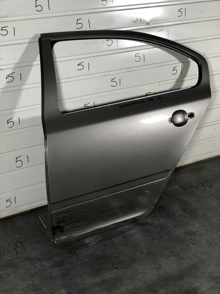 фото №6, Распродажа дверь skoda octavia 2 ii lift 5hb 08-12 r левая задняя задние