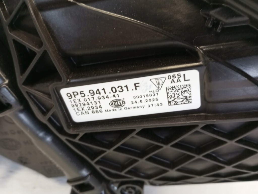 фото №12, Лампа ліва права porsche carrera lift 9p5941031f 9p5941032f перед передня