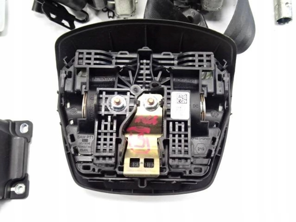 фото №12, Подушки безопасности ремни kpl. renault megane iii