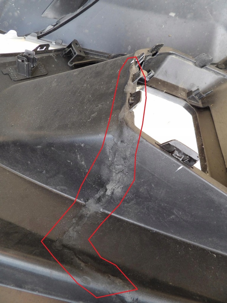 Бампер перед передний спойлер kgm ssangyong torres evx 2023- k78712-42000 Киев