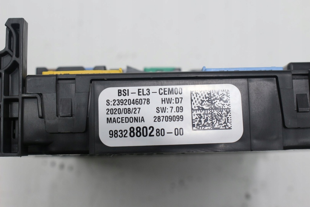 фото №6, Модуль bsi 9832880280 citroen c3 iii