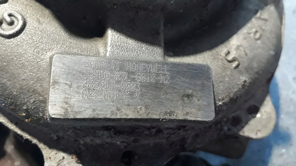 фото №8, Турбонагнітач 18900r3lg010m2 honda civic ix 2.2d