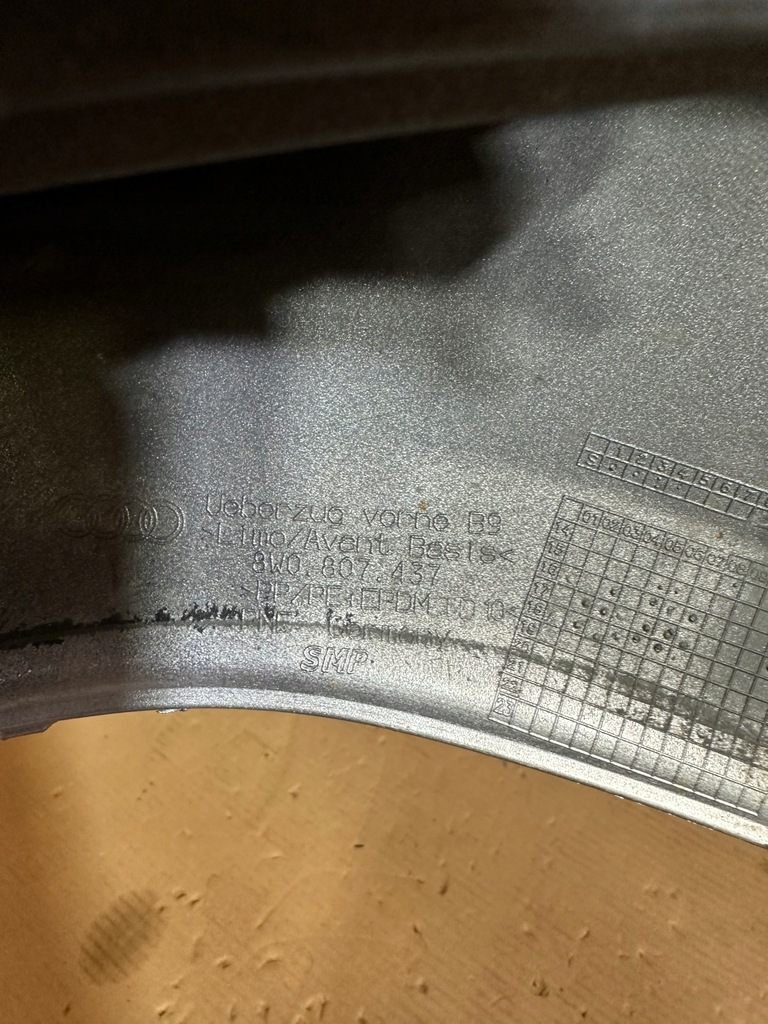 фото №10, Audi a4 b9 8w0 15-19r бампер передний перед