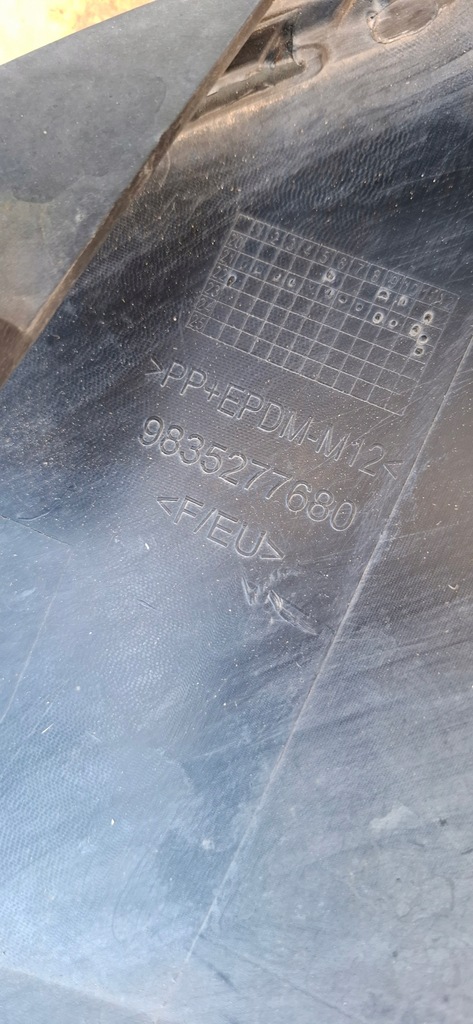 фото №15, Opel mokka b ii 2020- спойлер накладка бампер перед 9835277680