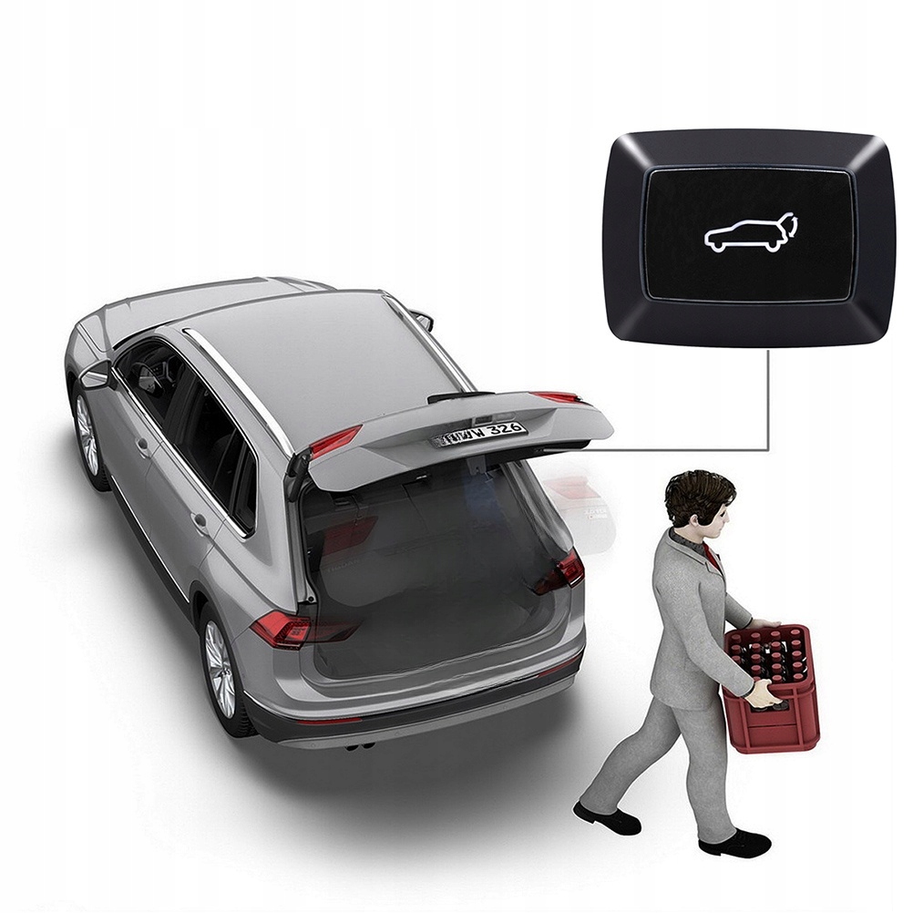 фото №9, Кнопка багажника 12v заміна багажника універсальний кнопка задній кришки багажника