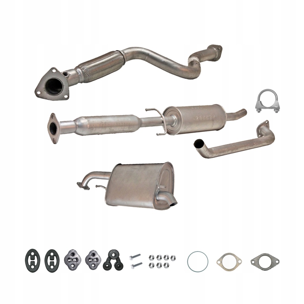 фото №2, Глушители + труба комплект chevrolet aveo 1.4 2008-