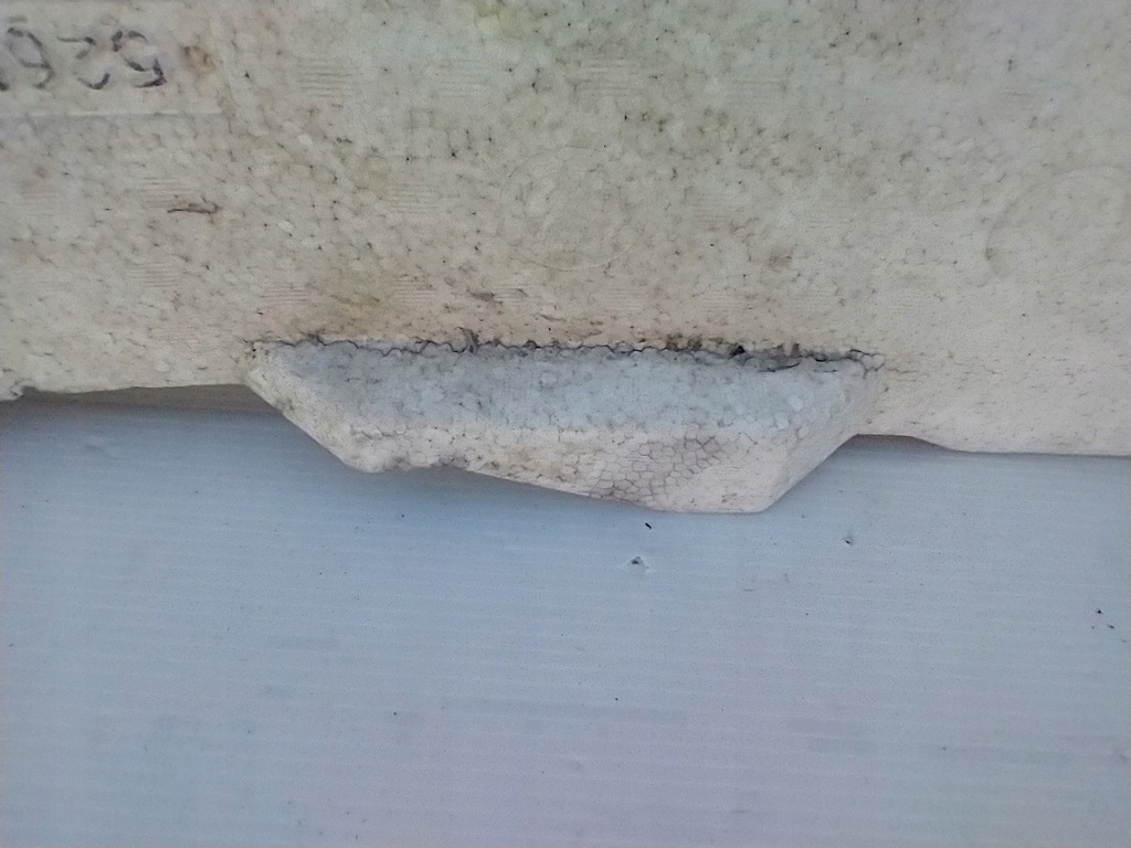 фото №13, Toyota prius ii 03- пенополистирол абсорбер бампера задняя задний 52615-47020