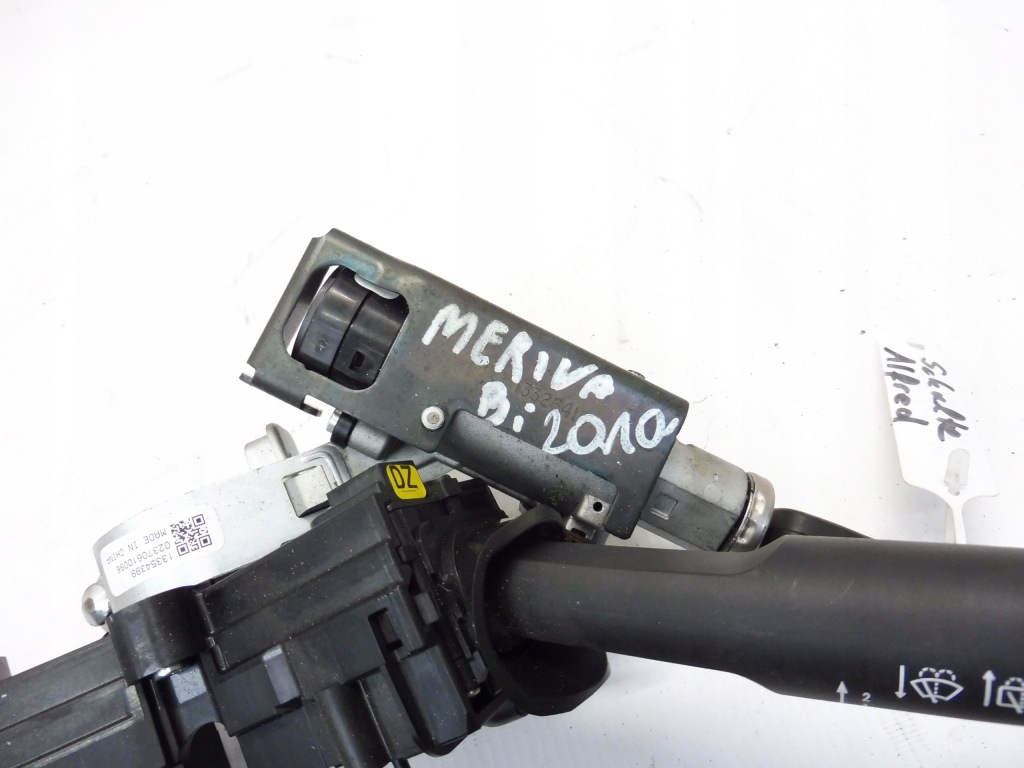 фото №8, Переключатель комбинированный рычаг замок зажигания колодка ключ pilot opel meriva b