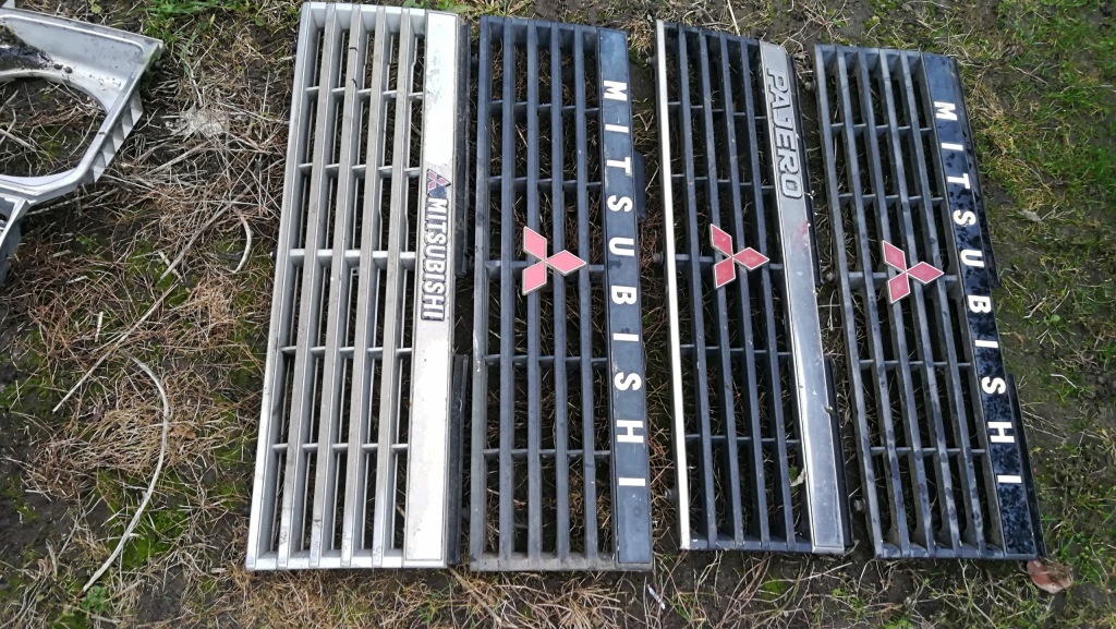 фото №1, Решётка радиатора решётка радиатора радиатора mitsubishi pajero i montero