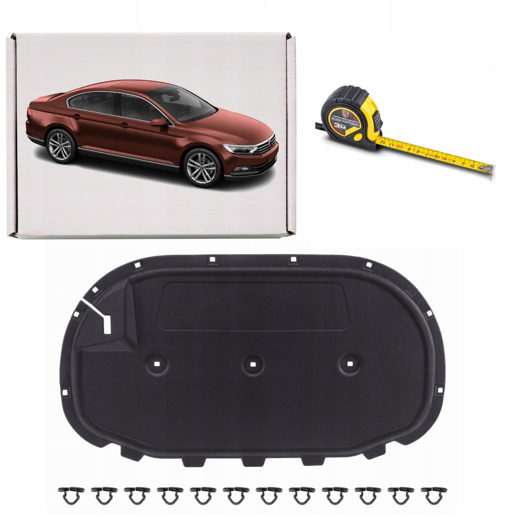 фото №1, Volkswagen passat b8 3g 2014-2022 шумоизоляция капот 3g0863831a