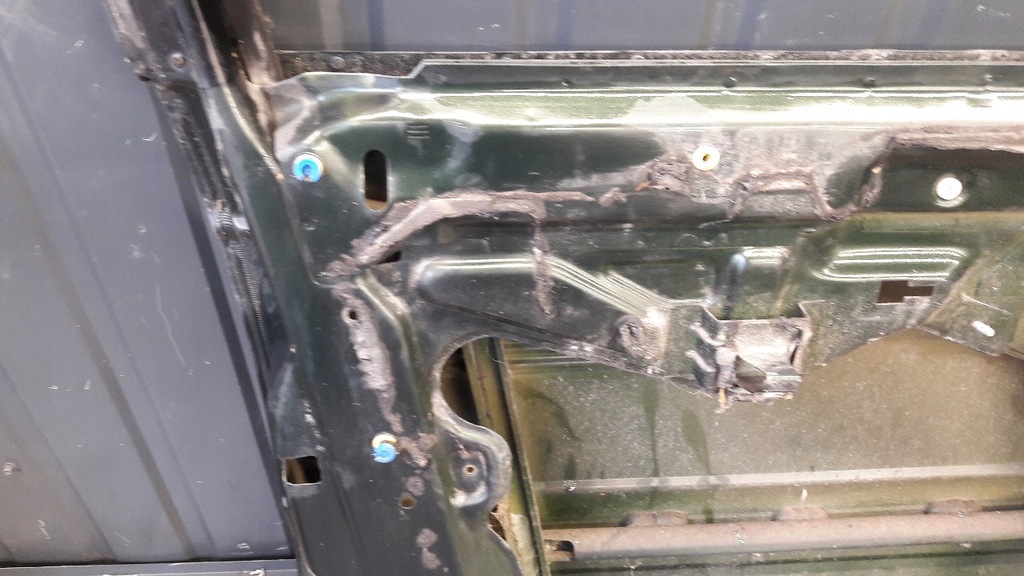 фото №9, Двері лівий перед range rover 97r темний зелений