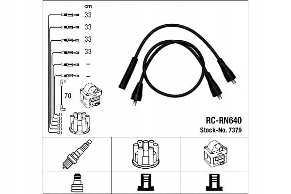 фото №2, Провода зажигания renault ngk