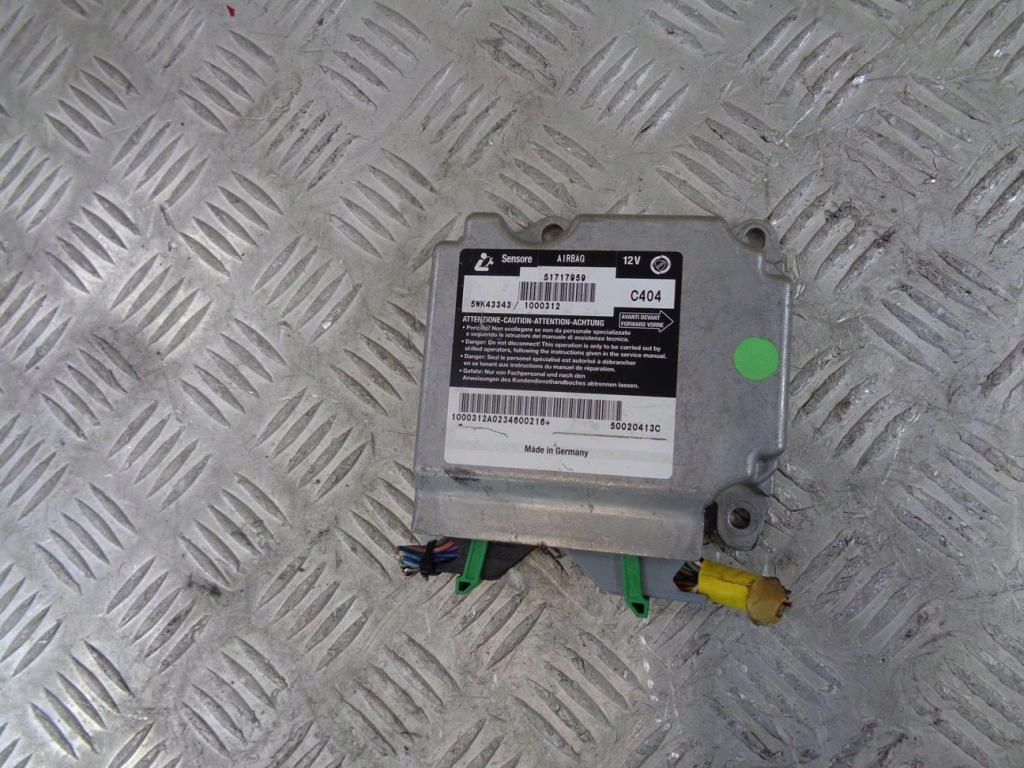 фото №1, Модуль датчик подушка безопасности fiat stilo 01- 51717959 5wk43343