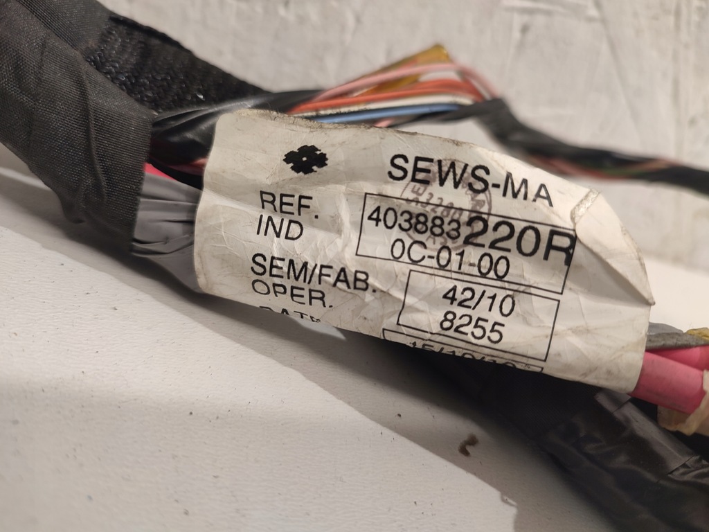 фото №10, Джгут двигуна renault fluence 1.5 dci 2009-2020 електропроводка