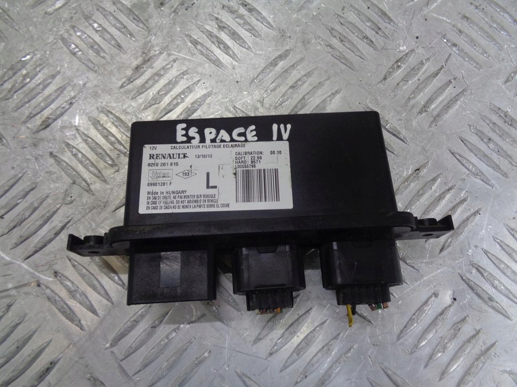 фото №1, Модуль блок управления света renault espace 4 iv lift 2006- 8200261815