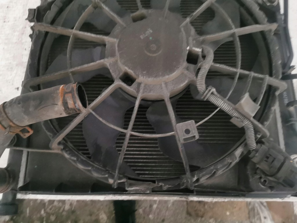 фото №9, Комплект радиатор hyundai ix35 2.0 crdi автоматическая коробка передач