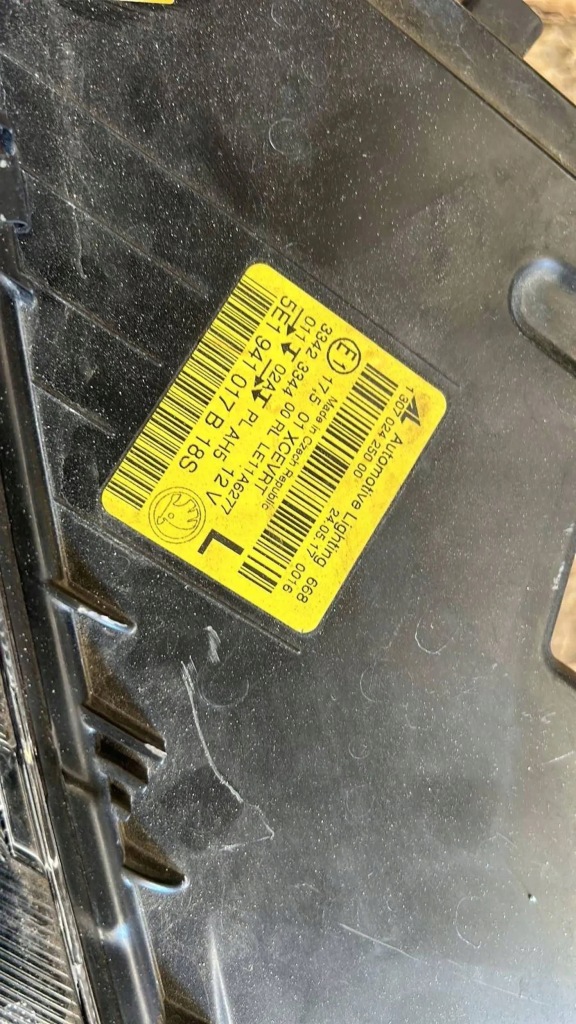 фото №7, Skoda octavia iii 5e1 лампа лівий перед 5e1941015 оригінал