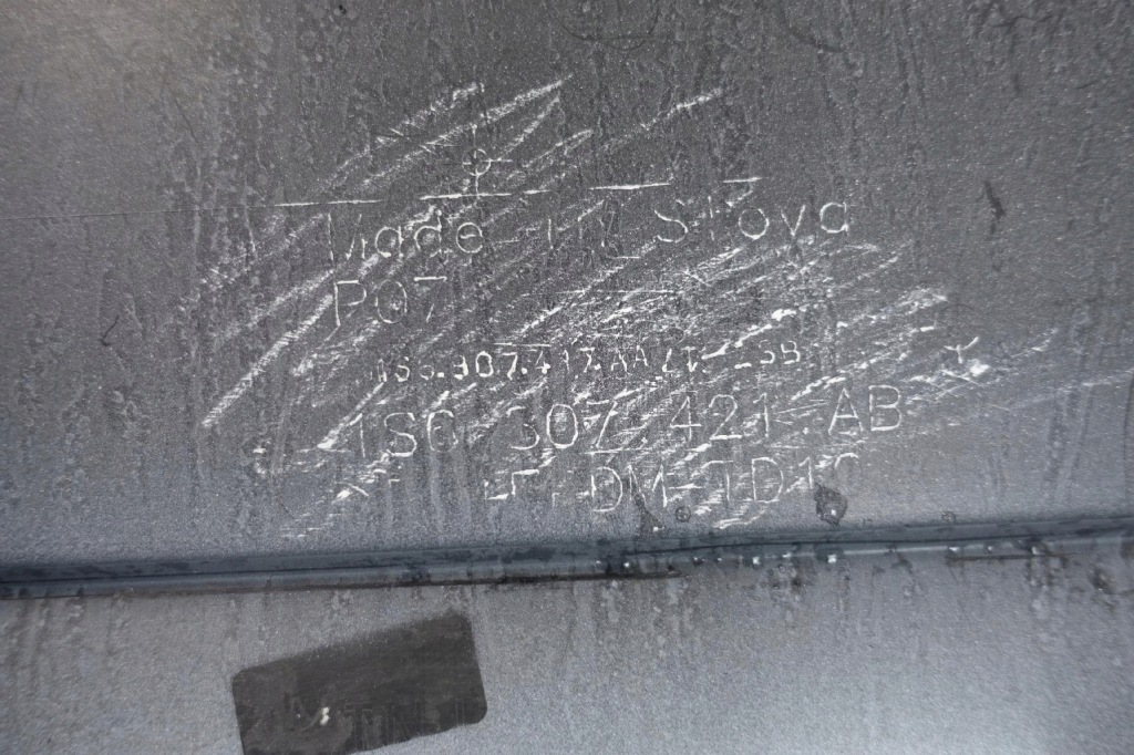 фото №11, Vw up 1s6 lift 2016- бампер задняя задний 1s6807421ab