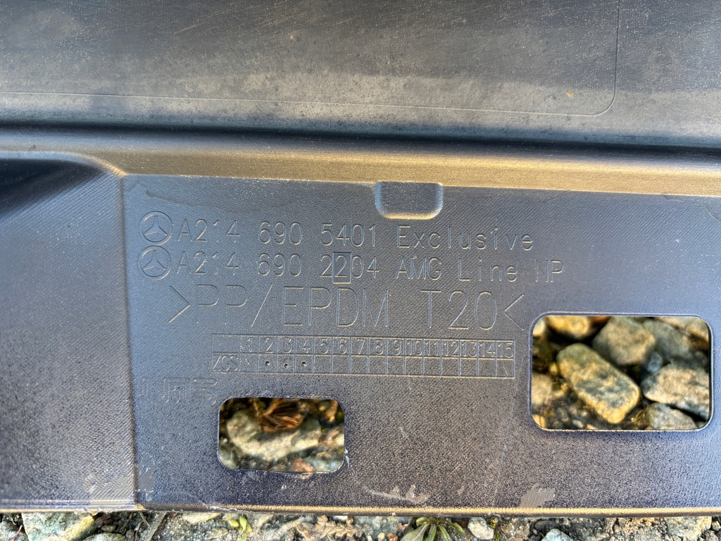 фото №12, Mercedes e klasa 214 w214 молдинг порог накладка порог правый правая amg