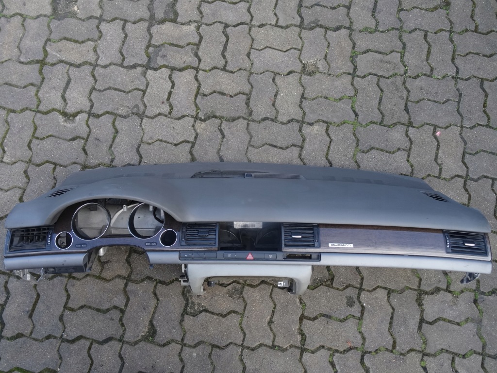 фото №12, Audi a8 d3 панель  панель приладів приладова swing platin доставка