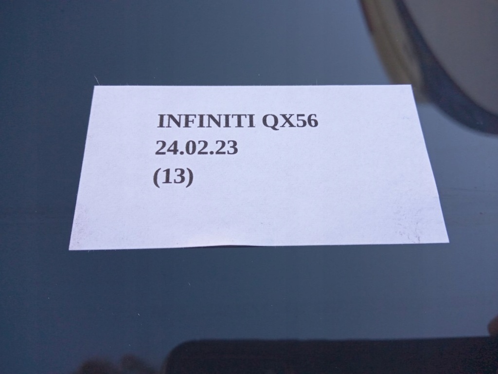 фото №3, Скло бічна двері лівий задня infiniti qx56 ja60