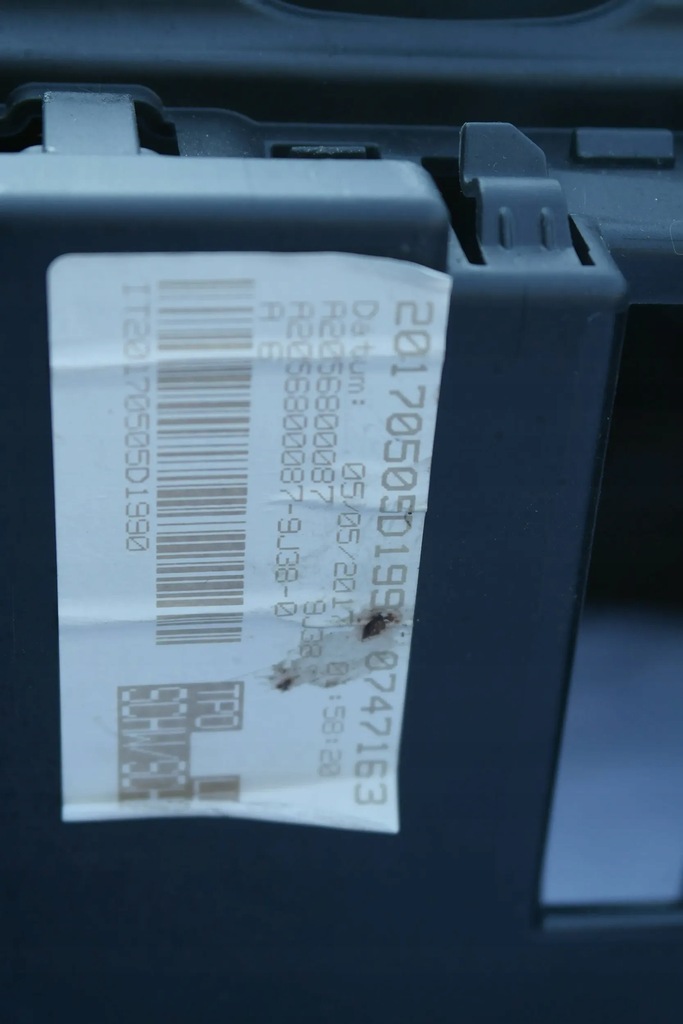 фото №7, Mercedes-benz c w205 2018 панель приладів приладова, консоль, ремені, подушка безпеки lift