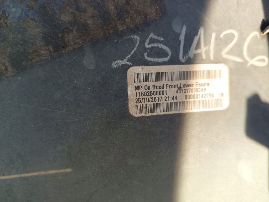 фото №13, Jeep compass ii 16- бампер передний перед спойлер 11602500001