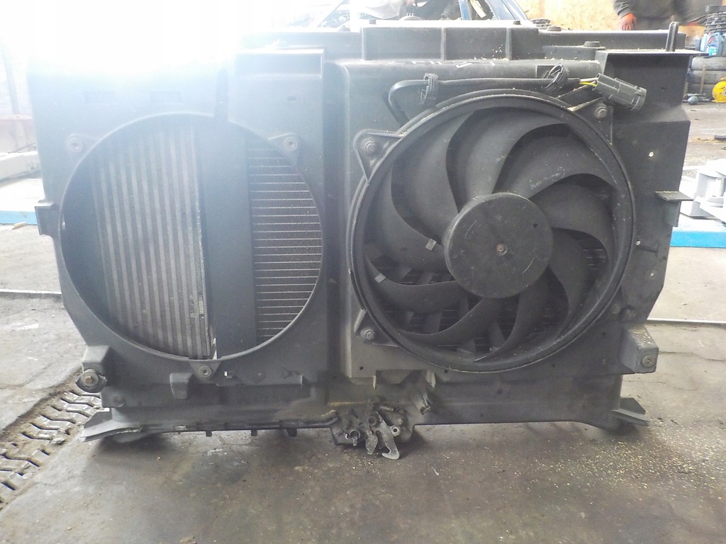 фото №5, Lancia phedra 2.0d радиатор pas перед вентиляторы