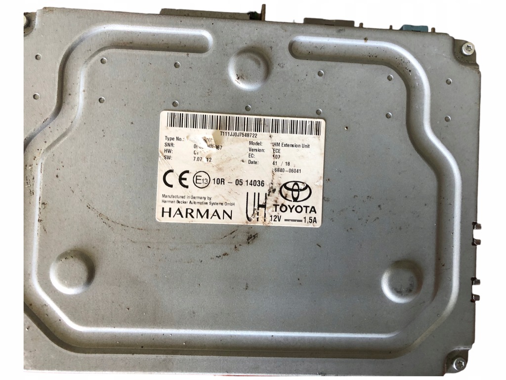 фото №1, Toyota camry усилитель harman 86840-06041