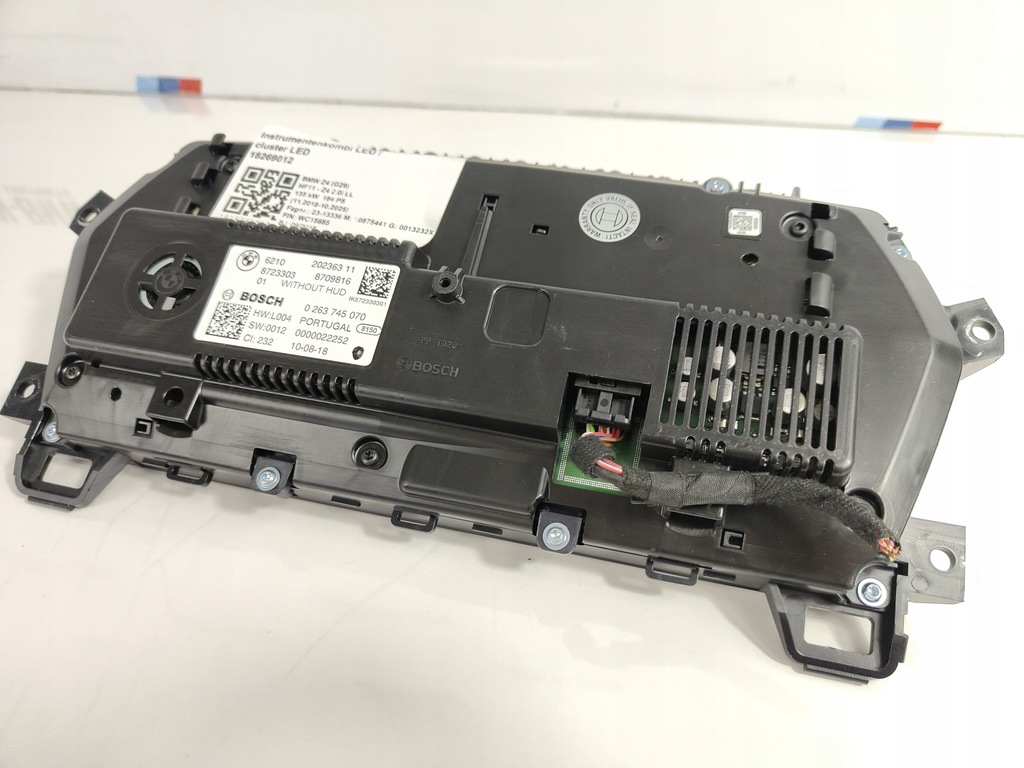 фото №8, Bmw 1 f40 2 f44 лічильник прилади led live cockpit bez hud 8723303 0263745070