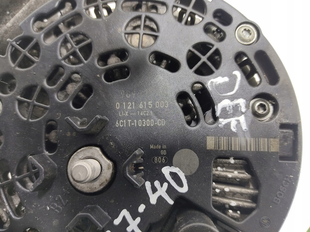 фото №7, Генератор land rover defender 2.4 tdci 6c1t-10300-cd 0121615003 2007-2014