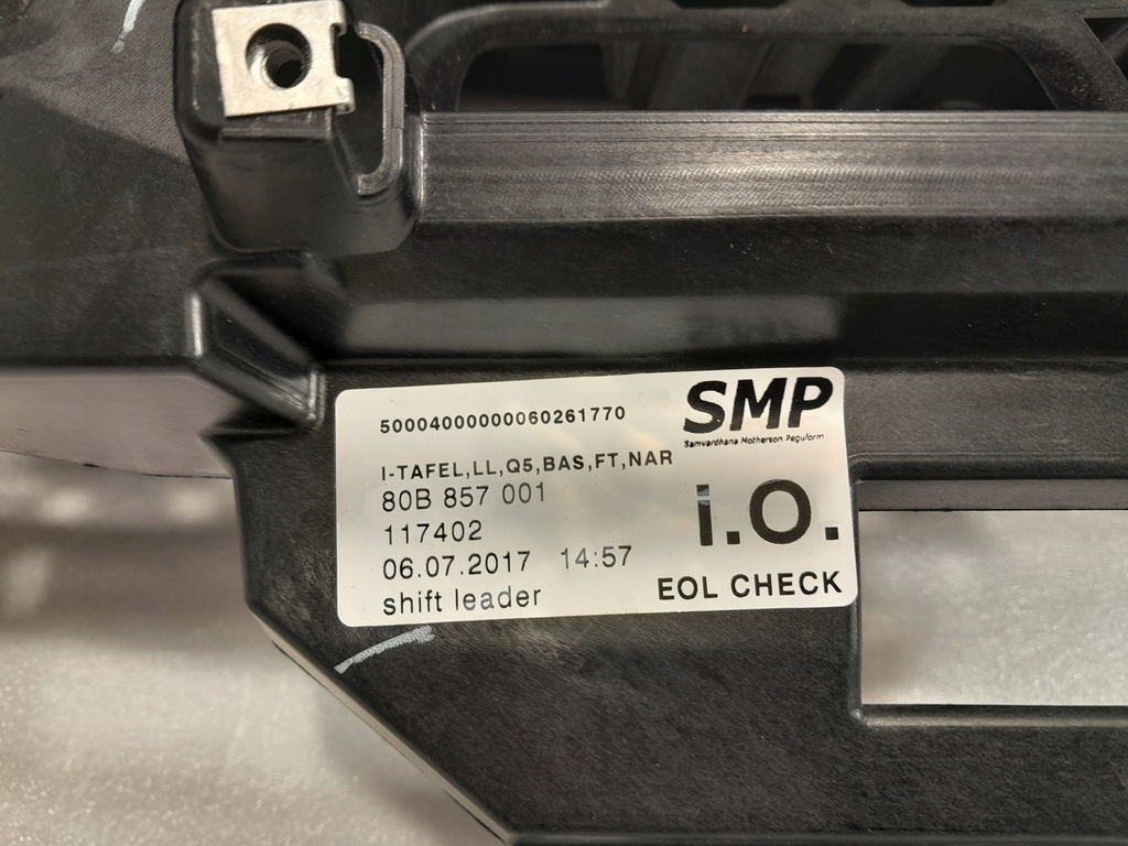 фото №10, Audi q5 ii 80a панель приладів приладова панель приладів оригінал 80b857001f